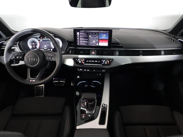 Audi A4 Avant 35 TFSI S edition Competition 150 pk S-tronic | Verlengde garantie | Navigatie | Parkeersensoren | Autom. airco (3 zones) | Stoelverwarming | S-Line |