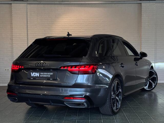Audi A4 Avant 40 TFSI S-Line Black 204pk 360 Camera Alcantara Virtual LED Sfeerv 19''