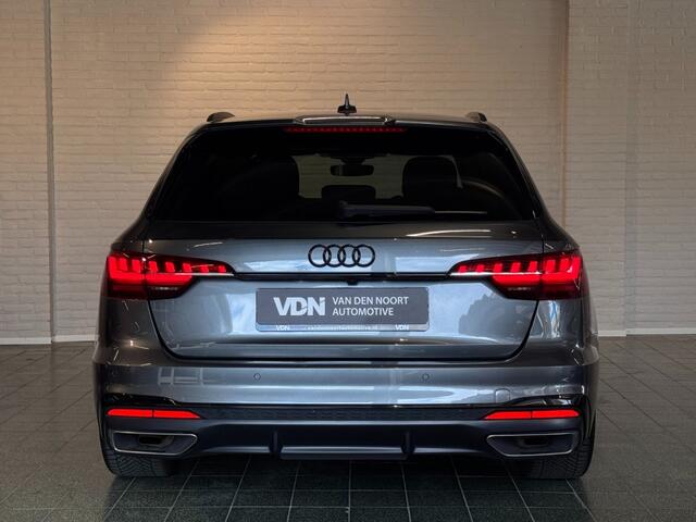 Audi A4 Avant 40 TFSI S-Line Black 204pk 360 Camera Alcantara Virtual LED Sfeerv 19''