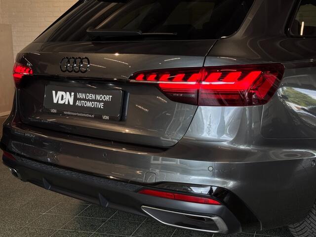 Audi A4 Avant 40 TFSI S-Line Black 204pk 360 Camera Alcantara Virtual LED Sfeerv 19''