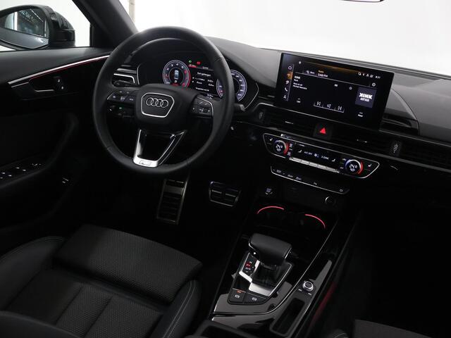 Audi A4 Limousine 35 TFSI S-Line Competition | Parkeercamera | Cruise Control Adaptief | Stoelverwarming | Navigatie | 18"| Dynamische LED verlichting |