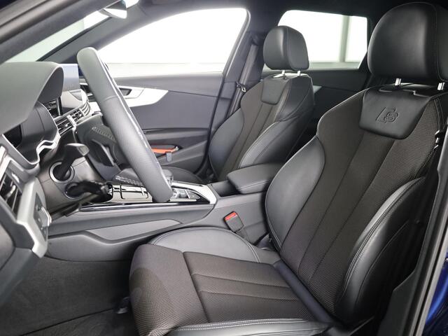 Audi A4 Avant 35 TFSI S edition Competition 150 pk S-tronic | Private lease vanaf ¤ 751,- per maand | Verlengde garantie | Navigatie | Parkeersensoren | Stoelverwarming | S-Line |