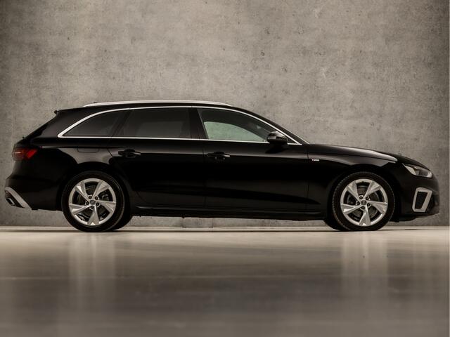 Audi A4 Avant 35 TFSI S-Line Sport 150Pk Automaat (2X S-LINE, APPLE CARPLAY, GROOT NAVI, STOELVERWARMING, LEDER, SPORTSTOELEN, PLAT S-LINE SPORTSTUUR, GETINT GLAS, FLIPPERS, ELEK ACHTERKLEP, NIEUWSTAAT)