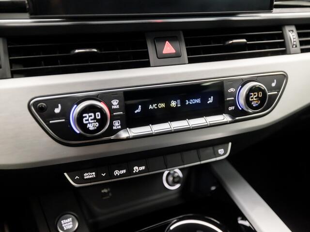 Audi A4 Avant 35 TFSI S-Line Sport 150Pk Automaat (2X S-LINE, APPLE CARPLAY, GROOT NAVI, STOELVERWARMING, LEDER, SPORTSTOELEN, PLAT S-LINE SPORTSTUUR, GETINT GLAS, FLIPPERS, ELEK ACHTERKLEP, NIEUWSTAAT)