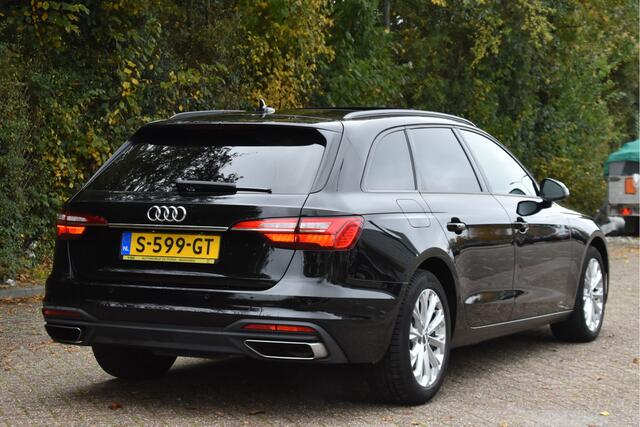 Audi A4 Avant 35 TFSI Business Edition 150 pk Black line | Pano.dak | Stoelverwarming | Navi | Full LED | Elekt.koffer | Allweather