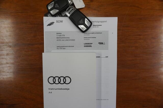 Audi A4 Limousine 35 TFSI 150PK Virtual Cockpit/Sportstoelen/ Origineel Nederlands/1e Eigenaar.