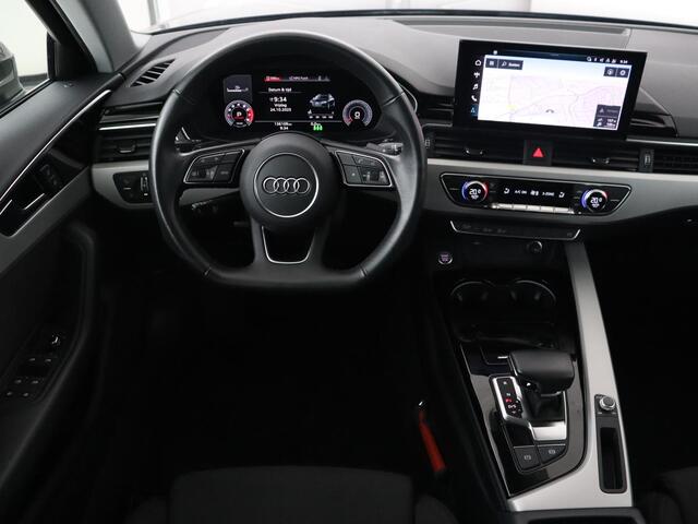 Audi A4 35 TFSI Business Edition | Carplay | Sportstoelen | Full LED | Virtual Cockpit | Navigatie | DAB | Climate control | Parkeerhulp | Cruise control