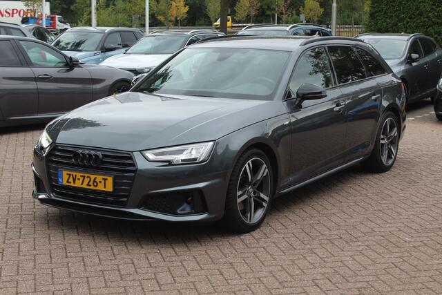 Audi A4 Avant 40 TFSI 191pk Sport S line black edition / Leder / Navigatie / Parkeerhulp V+A / 18'' / LED Koplampen / Getint glas / Cruise Control