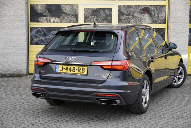 Audi A4 Avant 35 TFSI 150PK! Automaat Pro Line BJ2020 Lmv 16" | Led V+A | Pdc | Navi | Elek. trekhaak | Elek. achterklep | App-Connect | Climate control | Cruise control | Getint glas | Nw-model!