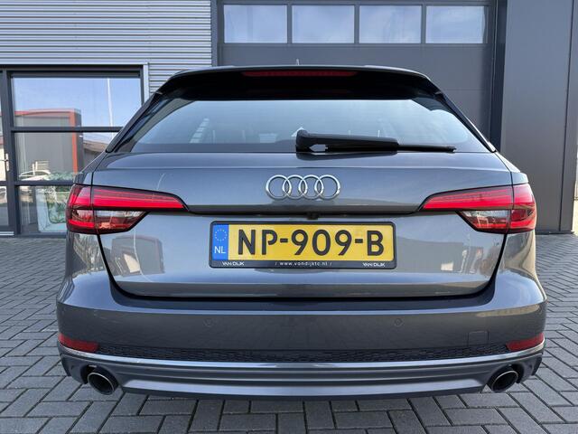 Audi A4 Avant 2.0 TFSI Ultra Sport S Line Edition Automaat 190PK ?Virtual Cockpit ?B&O Sound ?360º Camera ?Sportstoel Half Leder ?Matrix LED ?Elektrische Klep ?Navigatie Full Map ?Drive Select ?BLIS ?Climate ?Cruise ?Parkeersensoren ?Lichtmetaal 18" ?Trekhaak