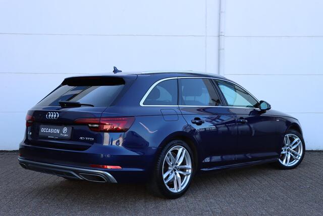 Audi A4 Avant 40 TFSI Sport S line 190pk S Tronic Trekhaak | Pano | Navi