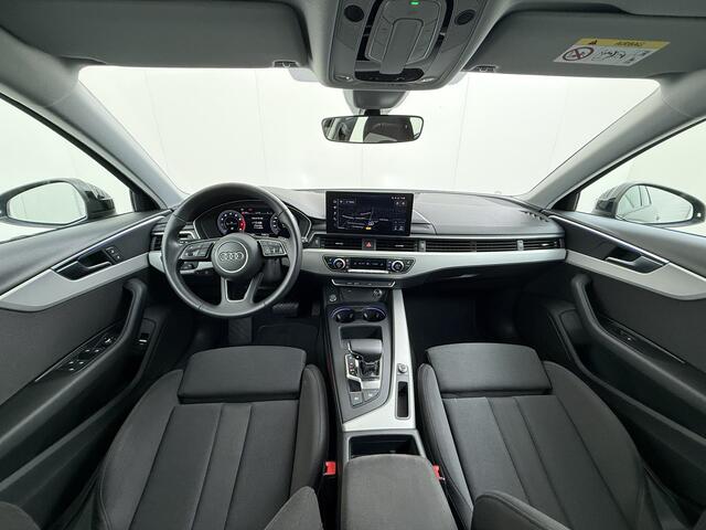 Audi A4 Avant 2.0 TFSI Autom. M.Hybride Navi Sportstoelen+Verwarmd 3-Zone Ecc Cruise Control Pdc Keyless Launch Edition Business Elek.Achterklep Virtual Cockpit Lmv 18" Isofix Led Regen-Lichtsensor Keyless