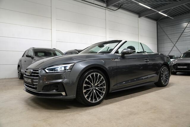 Audi A5 Cabriolet 2.0 TFSI quattro 252PK S-Line * Vol optie - Sfeer - Nekverwarming - B&O - Head Up - Keyless - Virtual *