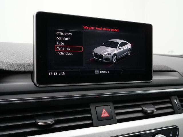 Audi A5 Sportback 2.0 TFSI 252 pk S-tronic quattro Sport Pro Line S / S-Line | Leder | Matrix LED | Bang & Olufsen | Elektr. verstelbare stoelen | Achteruitrijcamera | Stoelverwarming