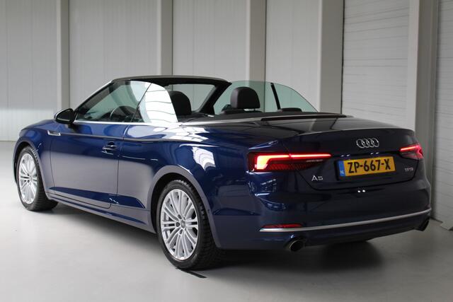Audi A5 Cabriolet 2.0 TFSI MHEV Design Pro Line Plus Lederen bekleding | Climate Control | Navigatie | Stoelverwarming | Scarf
