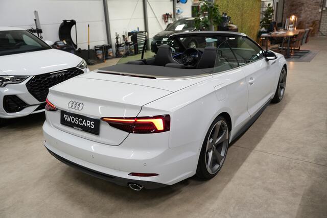 Audi A5 Cabriolet 40 TFSI 3x S Line * RS Stoelen - 360 Cam - B&O - Trekhaak - Matrix - 20" - ACC - Virtual *