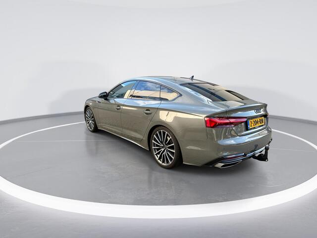 Audi A5 Sportback 35 TFSI 150pk S-Tronic S edition Competition · Matrix LED · Apple/Android Car Play · Inklap. Trekhaak · Elek. Achterklep · Alarmklasse 3 · 19"Velgen · Garantie t/m 20-06-2028 of 100.000km