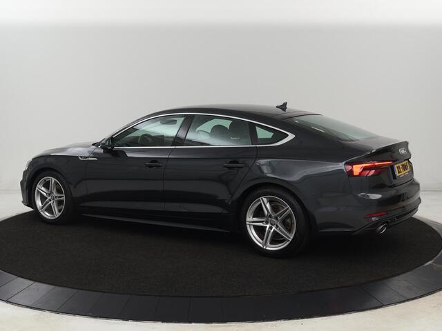 Audi A5 40 TFSI Sport S-Line edition | Carplay | Sportstoelen | Full LED | Half leder | Navigatie | Parkeerhulp | Cruise control | Bluetooth | Climate control | Sportstuur