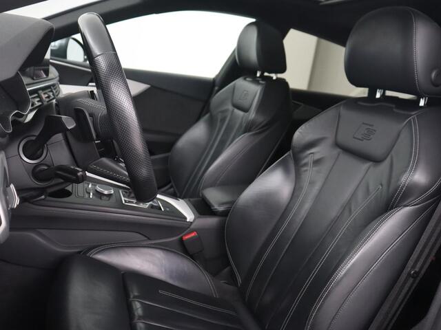 Audi A5 2.0 TFSI MHEV Sport S-line Edition | Panoramadak | Leder | Stoelverwarming | Camera | Memory | Navigatie | Full LED | Climate control | Bluetooth | Cruise control