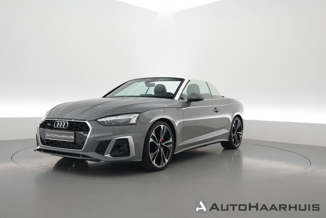 Audi A5 Cabriolet 40 TFSI quattro S Line | Virtual Cockpit | 2x S-Line | B&O | Stoel+ Nekverw. | Leder | Drive Select | 360* | NAV + App. connect | Led | ''20 V