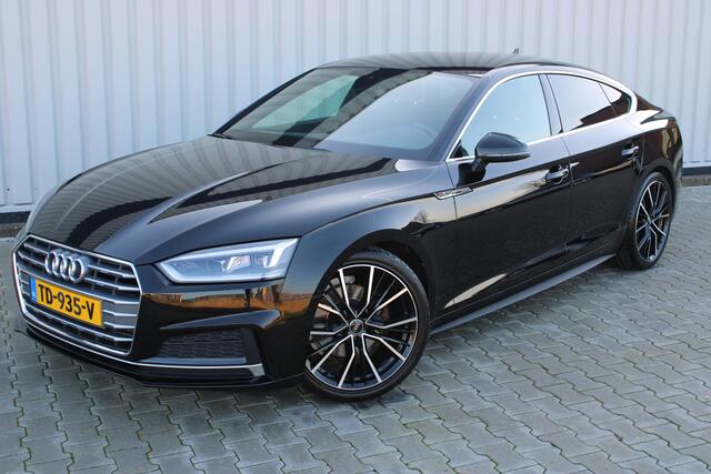 Audi A5 Sportback 1.4 TFSI Sport S-line Edition | Incl. 12 maanden garantie | Navigatie | Cruise control | Climate control | Elektrische achterklep | LED koplampen | Parkeersensoren | Zwarte hemel |