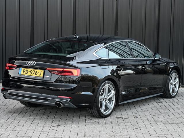 Audi A5 Sportback 2.0 TFSI Launch Edition 2x S-line · Ambient sfeerverlichting · Afgevlakt stuur · Virtual cockpit · Climate control · Stoelverwarming