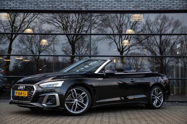 Audi A5 Cabriolet 40 TFSI S edition , Leer, Virtual cockpit, Stoel/nekverwarming,