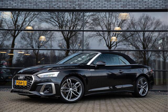 Audi A5 Cabriolet 40 TFSI S edition , Leer, Virtual cockpit, Stoel/nekverwarming,