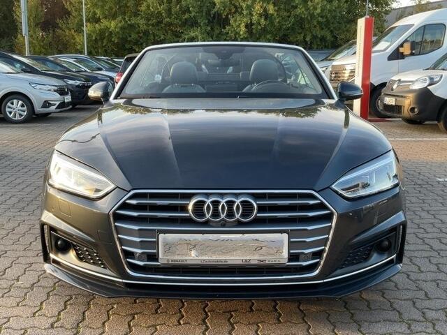 Audi A5 Cabriolet 40 TFSI S-LINE ** LED, VIRTUAL, LEDER, ACC, ALARM, ELECTR. ST, 20-inch LMV ** UNFALLFREI - Slechts 24.900km. ** ** INFORMEER OOK NAAR ONZE AANTREKKELIJKE FINANCIAL-LEASE TARIEVEN **
