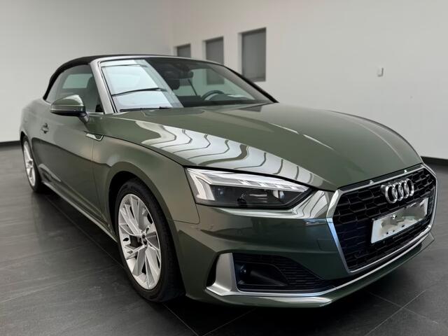 Audi A5 Cabriolet 40 Tfsi S-Tronic (150kW/204pk) ** MATRIX, LEDER, VIRTUAL, NEKVERW, 18-inch LMV, ADAPT. CRUISE ** 1e EIG - ¤ 25.800,= onder NP ** ** INFORMEER OOK NAAR ONZE AANTREKKELIJKE FINANCIAL-LEASE TARIEVEN **