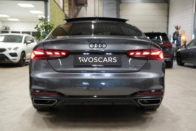 Audi A5 Sportback 40 TFSI quattro S-Line * RS Stoelen - Pano - B&O - HUD - 20" - Sfeer - Keyless - ACC - Blind Spot *
