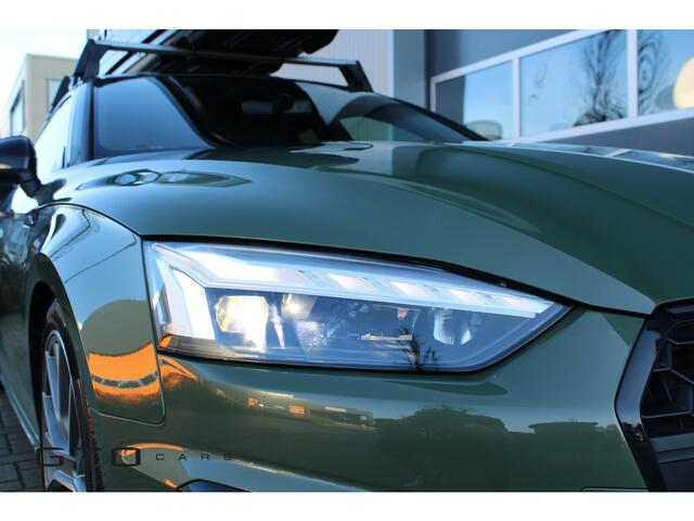 Audi A5 Sportback 40 TFSI S Edition; District Green/Bang & Olufsen/Pano/"RS" Stoelen