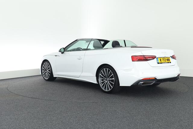 Audi A5 Cabriolet 35 TFSI 150pk S edition Nekverwarming Stoelverwarming Leder Virtual Cockpit Matrix Led 2x S-Line