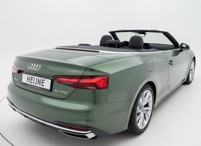 Audi A5 Cabriolet 40 TFSI 204PK S-TRONIC ADVANCED EDITION CAMERA/NAVI/LEDER