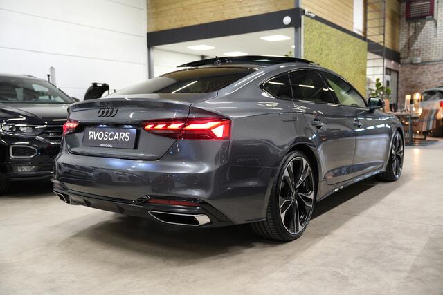 Audi A5 Sportback 40 TFSI S-Line * RS Stoelen - Pano - B&O - Virtual - 20" - Sfeer - Camera - App - 1e Eig *