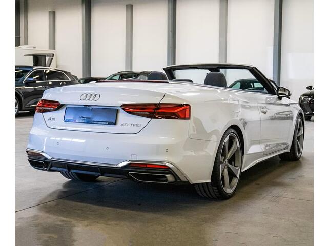 Audi A5 Cabriolet 40 Tfsi S-Tronic (150kW/204pk) ** MATRIX, VIRTUAL, 3-zone AIRCO, 20-inch LMV, MASSAGE ** Vol. AUDI Onderh. - UNFALLFREI ** ** INFORMEER OOK NAAR ONZE AANTREKKELIJKE FINANCIAL-LEASE TARIEVEN **