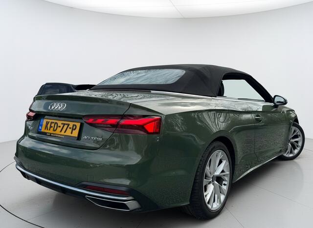 Audi A5 Cabriolet 40 TFSI 204PK S-TRONIC ADVANCED EDITION CAMERA/NAVI/LEDER