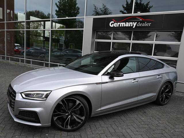 Audi A5 Sportback 40Tfsi S-Line 190pk Black optic Pano B&O Virtual RS-stuur Tr.Haak El.Zetels