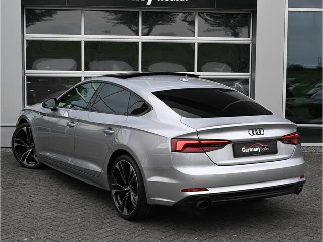 Audi A5 Sportback 40Tfsi S-Line 190pk Black optic Pano B&O Virtual RS-stuur Tr.Haak El.Zetels