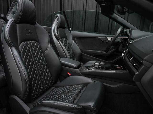 Audi A5 Cabriolet 3.0 TFSI S5 quattro | Head-up | B&O Sound | Trekhaak | Matrix led | S-stoelen met massage | 360 Camera | Keyless entry | Memory seats | Carbon inleg