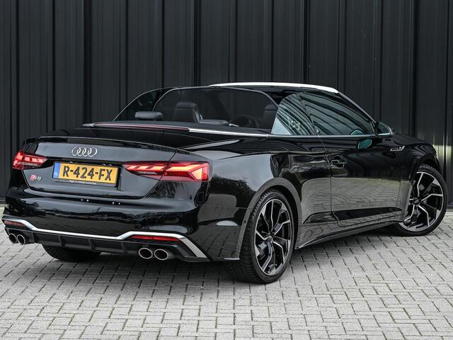 Audi A5 Cabriolet 3.0 TFSI S5 quattro | Head-up | B&O Sound | Trekhaak | Matrix led | S-stoelen met massage | 360 Camera | Keyless entry | Memory seats | Carbon inleg