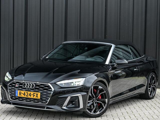 Audi A5 Cabriolet 3.0 TFSI S5 quattro | Head-up | B&O Sound | Trekhaak | Matrix led | S-stoelen met massage | 360 Camera | Keyless entry | Memory seats | Carbon inleg