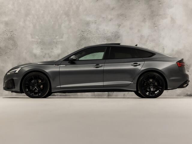 Audi A5 Sportback 40 TFSI S-Line Sport 204Pk Automaat (PANORAMADAK, 1e EIGENAAR, BANG&OLUFSEN, HEAD-UP DISPLAY, 360 CAMERA, MATRIX LED, STOELVERWARMING ACHTER, ADAPTIVE CRUISE, SFEERVERLICHTING, STUURWIEL VERWARMD, NIEUWSTAAT)