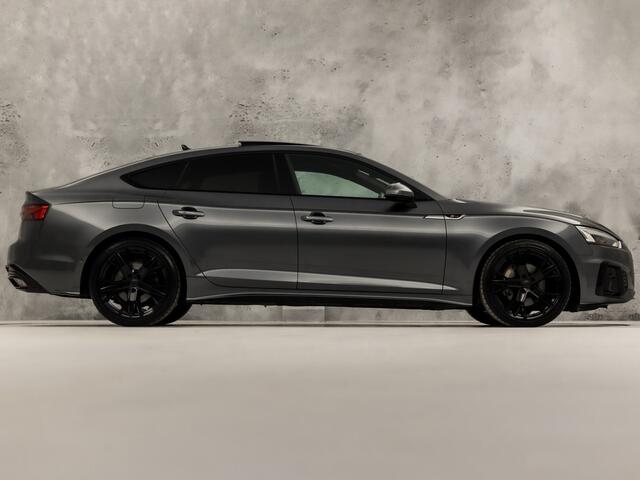 Audi A5 Sportback 40 TFSI S-Line Sport 204Pk Automaat (PANORAMADAK, 1e EIGENAAR, BANG&OLUFSEN, HEAD-UP DISPLAY, 360 CAMERA, MATRIX LED, STOELVERWARMING ACHTER, ADAPTIVE CRUISE, SFEERVERLICHTING, STUURWIEL VERWARMD, NIEUWSTAAT)