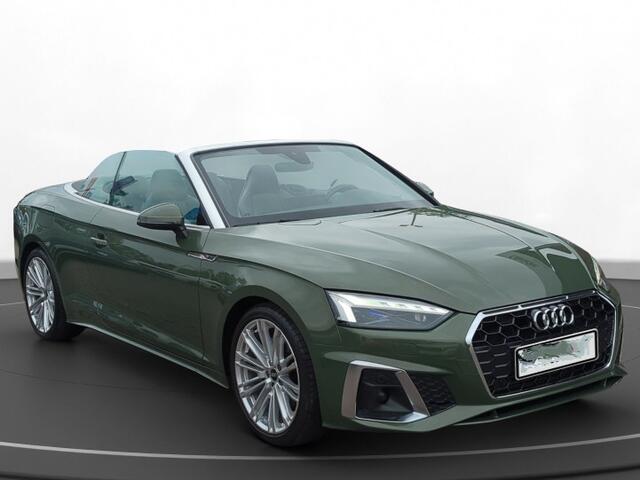 Audi A5 Cabriolet 40 Tfsi S-LINE (150kW/204pk) ** MATRIX, LEDER, S-SPORTST, TREKH, 19-inch LMV, ADAPT. CRUISE ** 1e EIG - UFALLFREI ** ** INFORMEER OOK NAAR ONZE AANTREKKELIJKE FINANCIAL-LEASE TARIEVEN **