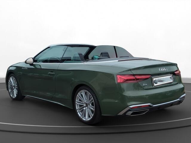 Audi A5 Cabriolet 40 Tfsi S-LINE (150kW/204pk) ** MATRIX, LEDER, S-SPORTST, TREKH, 19-inch LMV, ADAPT. CRUISE ** 1e EIG - UFALLFREI ** ** INFORMEER OOK NAAR ONZE AANTREKKELIJKE FINANCIAL-LEASE TARIEVEN **