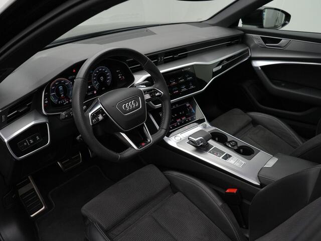 Audi A6 Limousine Competition 55 TFSI e 367 pk S- tronic quattro | Pano | Trekhaak | Standkachel | Leder | Maxton Design Diffuser | 21 inch