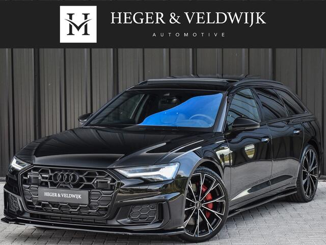 Audi A6 Avant 55 TFSI e QUATTRO S EDITION COMPETITION | PANORAMADAK | FULL STYLING PACK | ADAPTIVE CRUISE | 360 CAMERA | TREKHAAK | MEMORY SEATS | AMBIANCE INTERIEUR | BLIS | HEAD-UP | SOFT-CLOSE