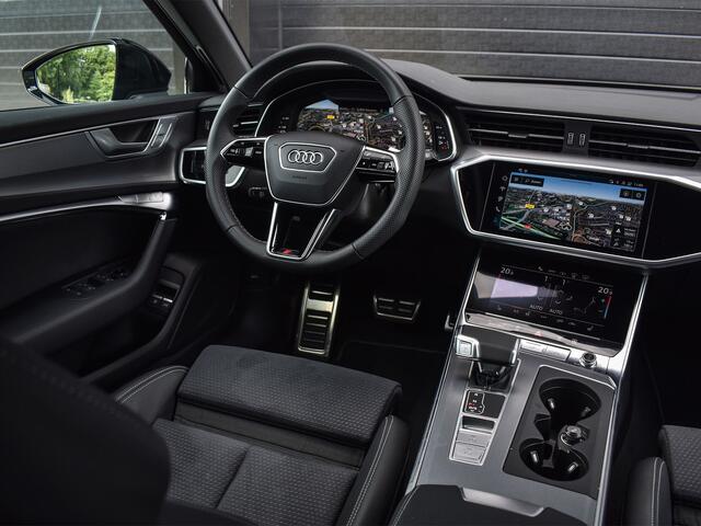 Audi A6 Avant 55 TFSI e QUATTRO S EDITION COMPETITION | PANORAMADAK | FULL STYLING PACK | ADAPTIVE CRUISE | 360 CAMERA | TREKHAAK | MEMORY SEATS | AMBIANCE INTERIEUR | BLIS | HEAD-UP | SOFT-CLOSE