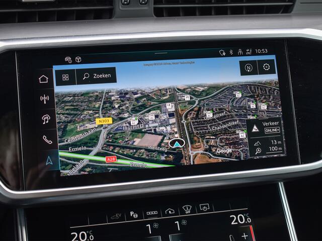 Audi A6 Avant 55 TFSI e QUATTRO S EDITION COMPETITION | PANORAMADAK | FULL STYLING PACK | ADAPTIVE CRUISE | 360 CAMERA | TREKHAAK | MEMORY SEATS | AMBIANCE INTERIEUR | BLIS | HEAD-UP | SOFT-CLOSE